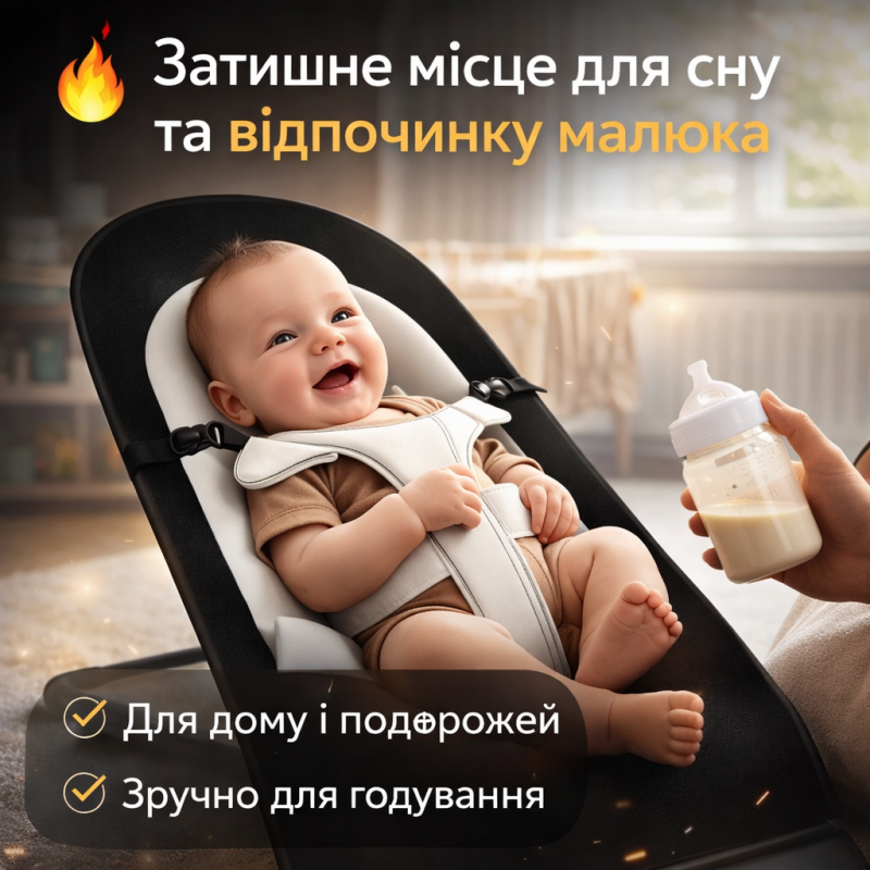 Шезлонг-крісло для новонароджених