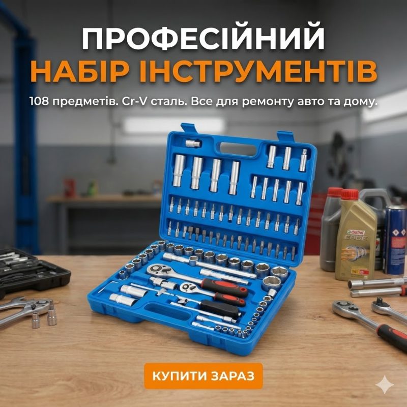 Набір інструментів eXtra EX-8032 94 предмети